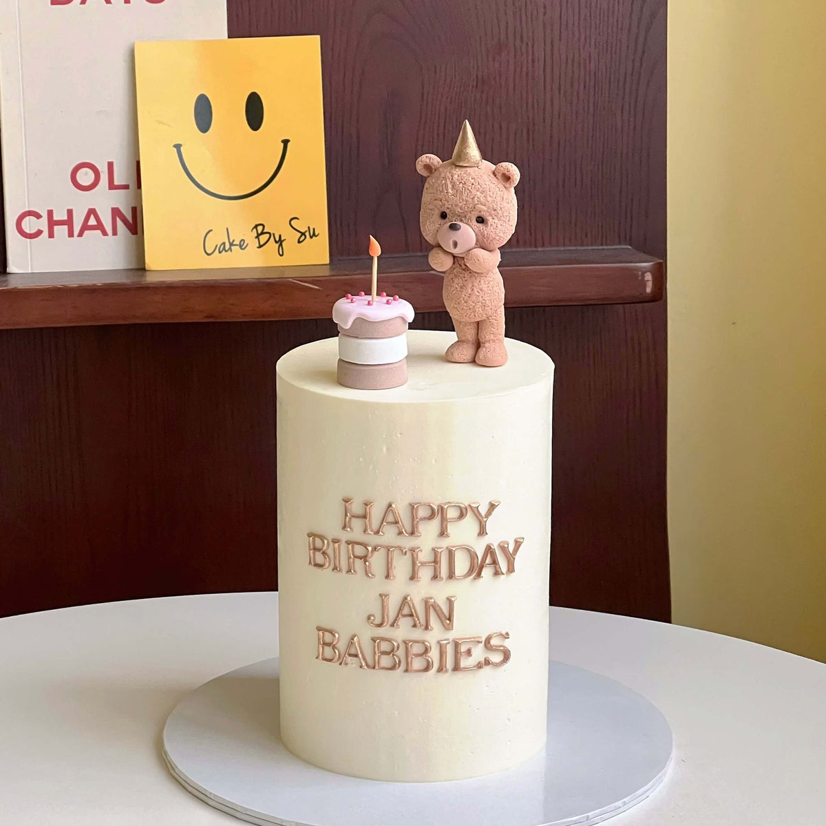 Bear Blow Candle