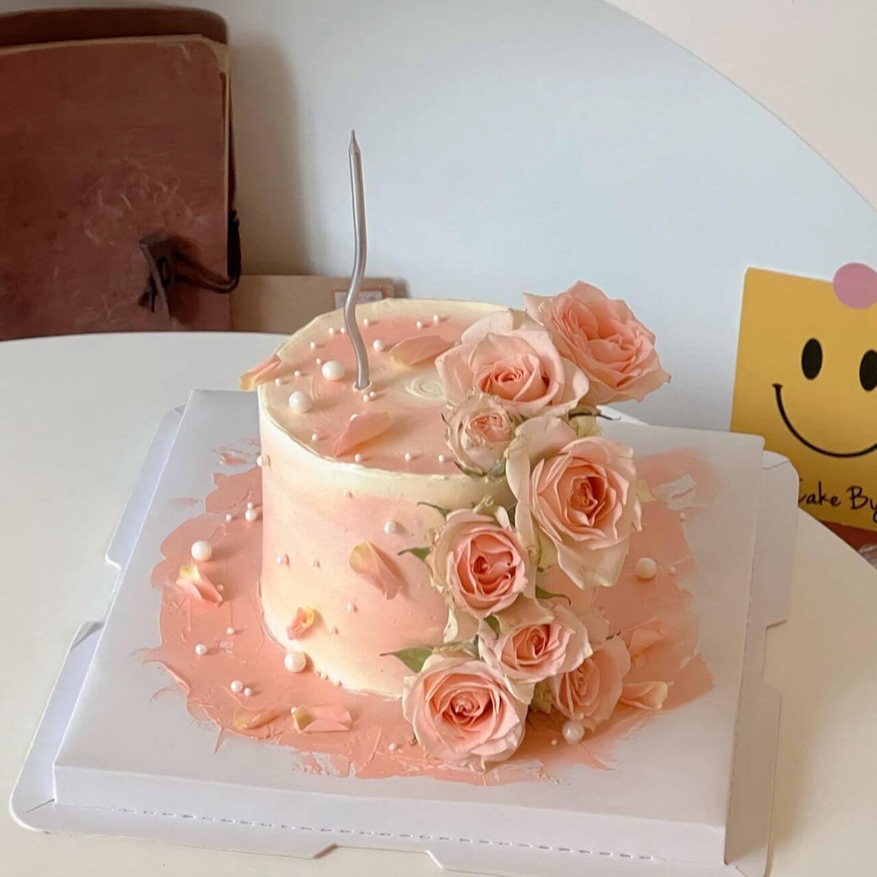 Peachie Roses Spray