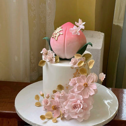 Longevity & Flowers (Fondant)