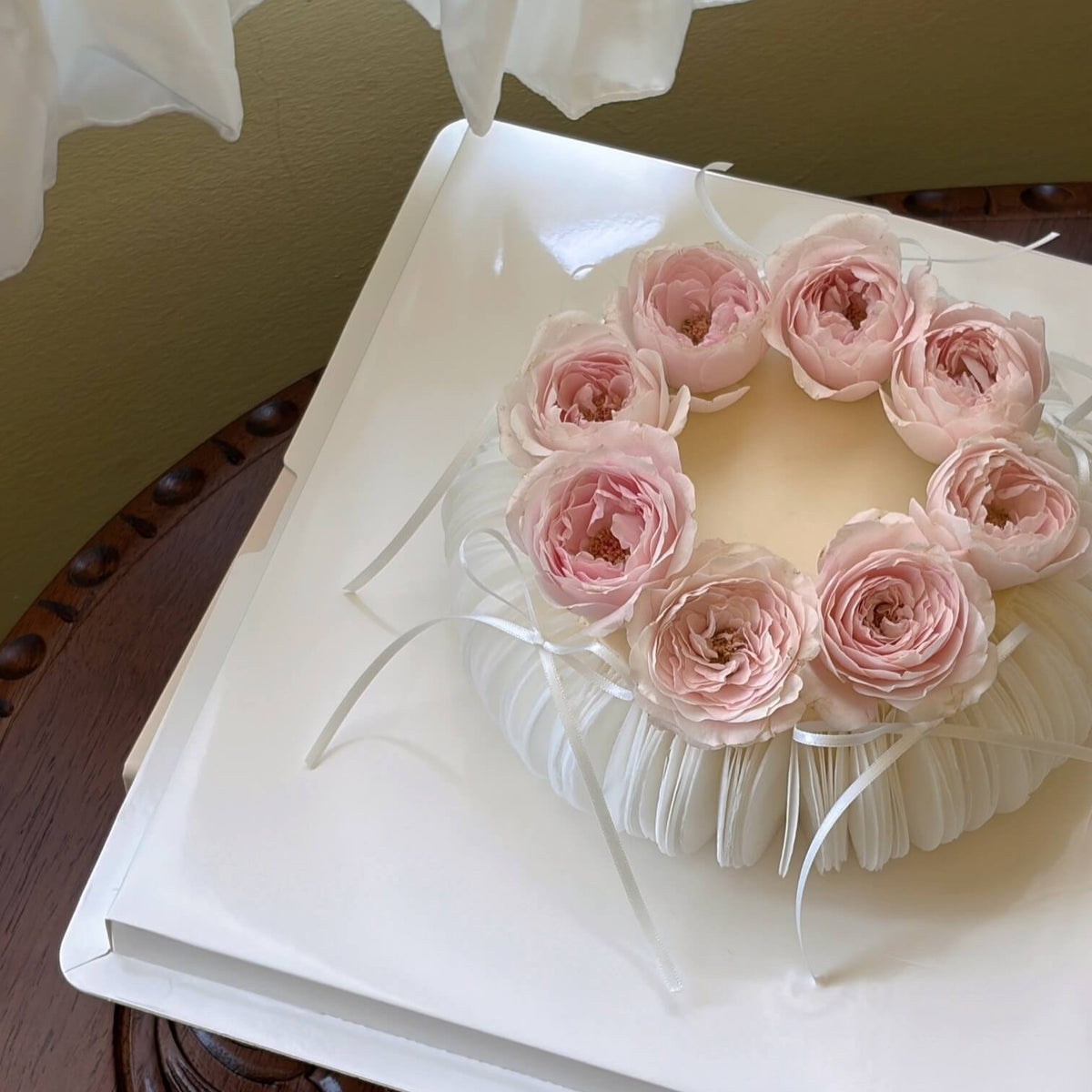 Roses & Wafer Paper Art