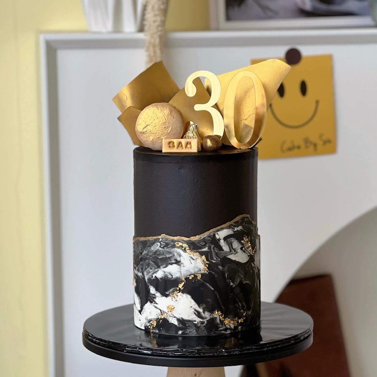 Black Marble & Gold