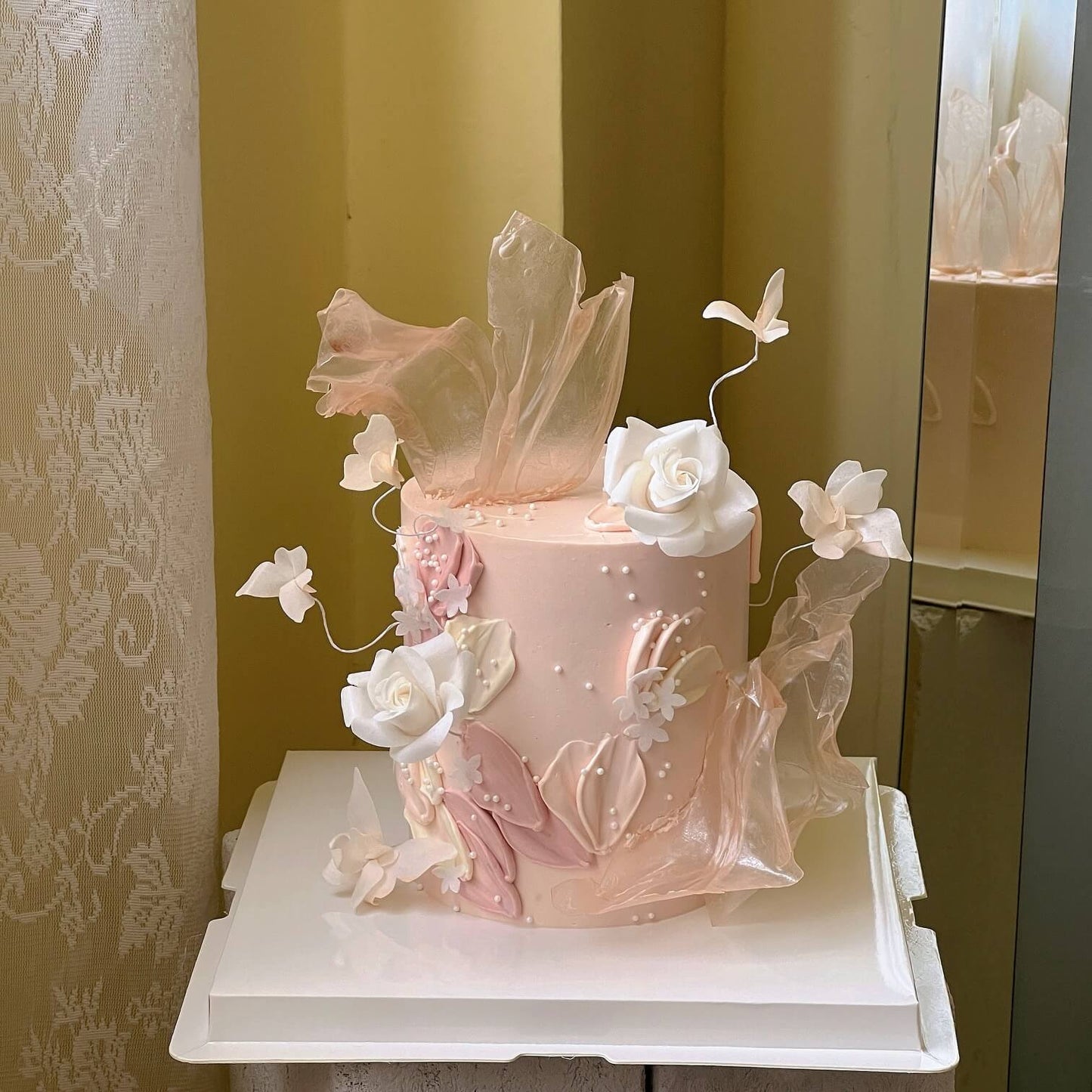 Elegant Wafer Flowers