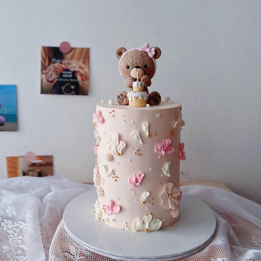 Bear & Flowers