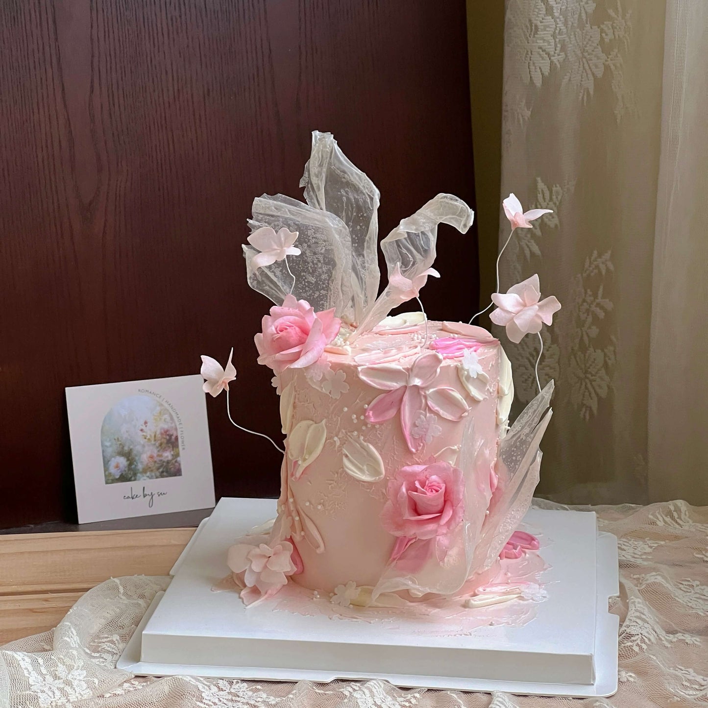Elegant Wafer Flowers