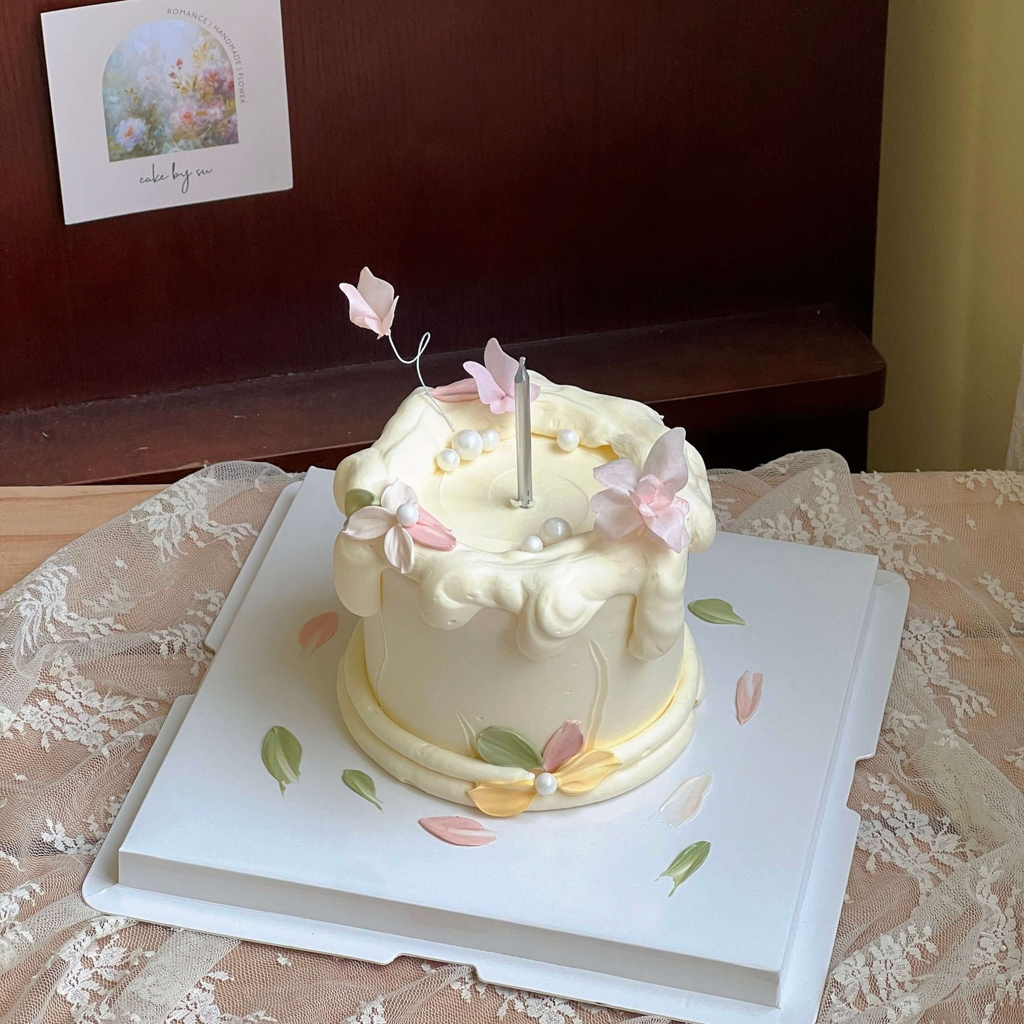 Hand Painted & Butterflies