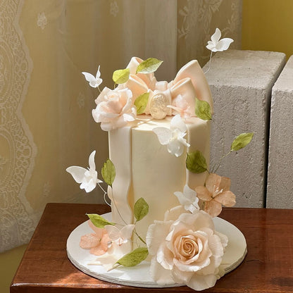Ribbon & Wafer Roses