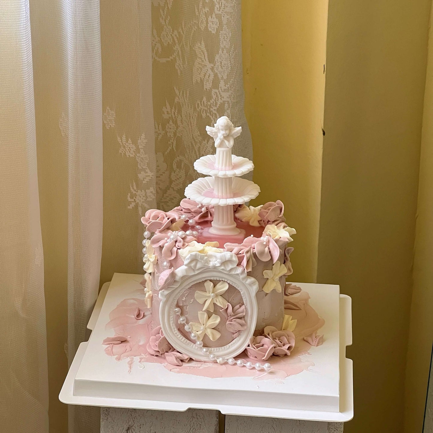 Flower Piping & Wishing Well