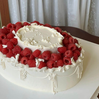 Vintage Piping & Raspberry