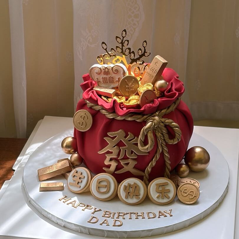 Money Bag (Fondant)