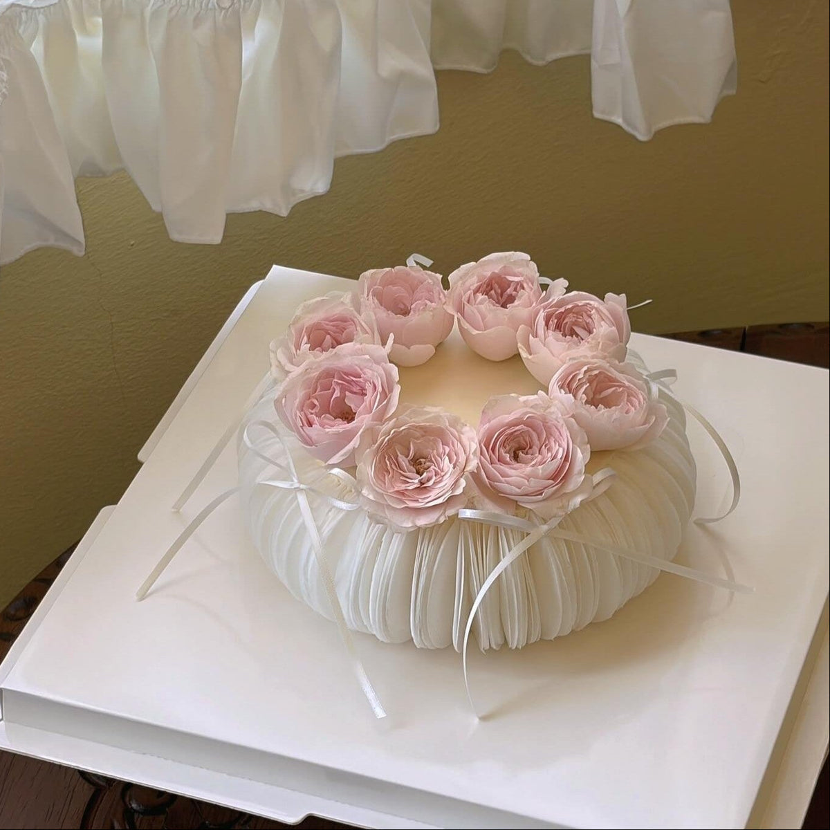 Roses & Wafer Paper Art